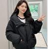 Winter Women's Short Cotton-Padded Coat Loose Thickened Korean-Style Puffer Jacket Outerwear