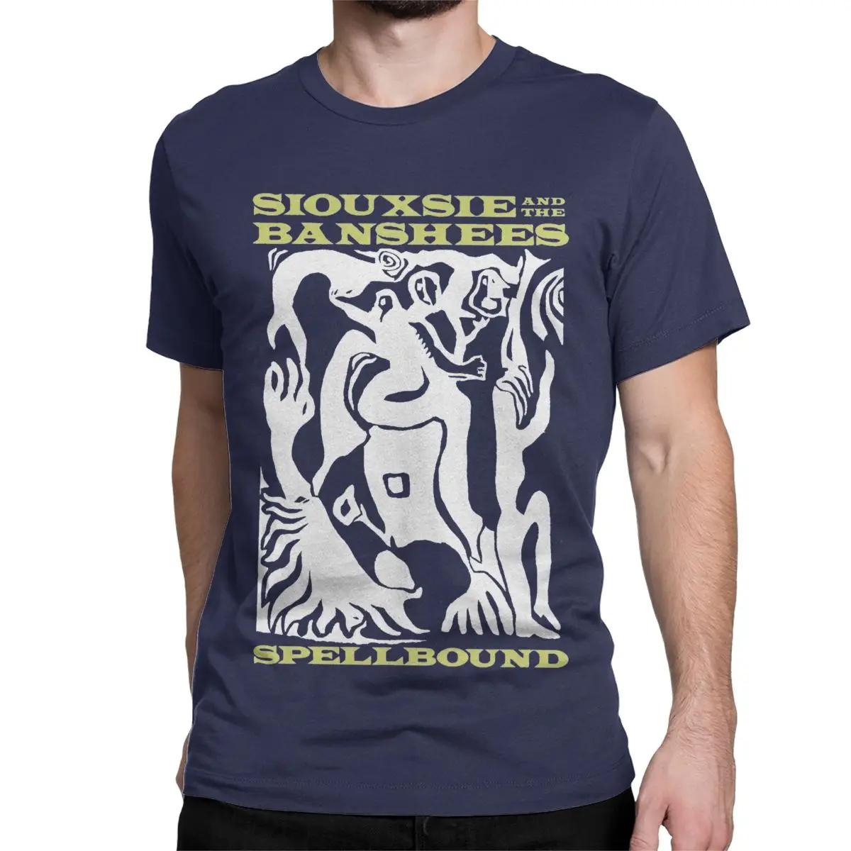 

Men Women Spellbound Rock Music Gothic T Shirt Siouxsie And The Banshees Cotton Clothes Novelty Tees Plus Size T-Shirts 4XL