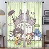 Totoros Curtains Living Room Window Curtain Panel Home Interior Partition Shades Kitchen Anti Mosquito Made Of Polyester Sitting Decor