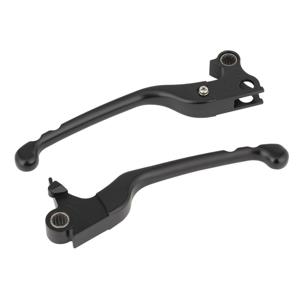 Kijima Motorcycle Parts Slim Aluminum with for Big Twin and XL Lever, Type, Die-Cast, Bearings, (1996-2017) (1996-2003), Black, HD-04348