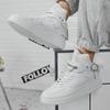 Fashion Pink Womens High Top Sneakers Streetwear Platform Men's Skateboard Shoes Trend Comfortable Leather Men Skate Board Shoes