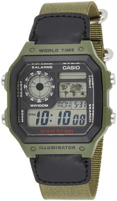 CASIO Digital Men's Watch AE-1200WHB-3B