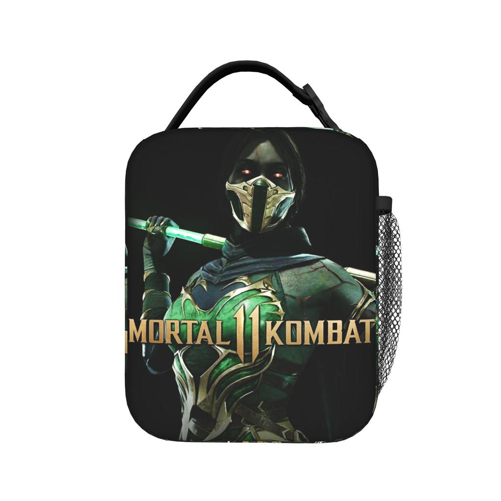 Mortal Kombat II Moive 2026 Thermal Insulated Lunch Bag Portable Food Bag Container Men Women Cooler Thermal Lunch Boxes