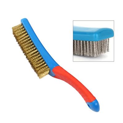 Heavy Duty Brush Stainless Steel Wire Brush Ergonomic Handle Design