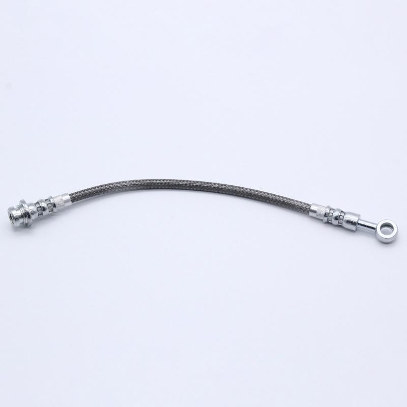 Upgraded Stainless Steel Braided Hoses Reliable & Noise Reducing Brake Hoses Vehicle Accessories H1717SSPAIR ZPN-41941