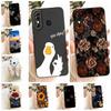 For Infinix Hot 8 X650B X650C X650D Case For Infinix Hot 8 Lite X650 Cover Fashion Cartoon Cute Funny Painted Silicone Casing