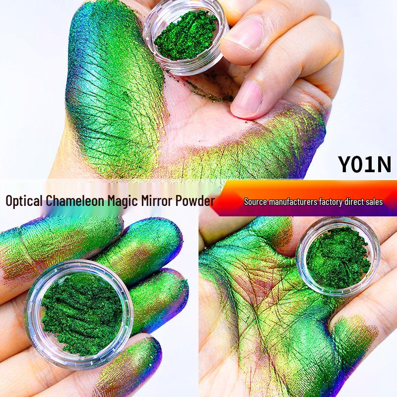 Chameleon Highlighter & Nail Art Magic Mirror Powder