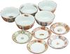 Tableware Nishiki Japanese Bowl X5pcs and Plate X5pcs Set Ko-Imari Set, Porcelain/Size(cm) 12x5.6, 11.3x2/No099994