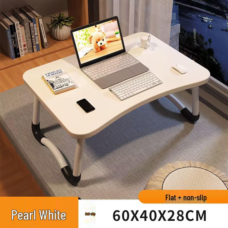 Foldable Bedside Desk for Laptop and Study