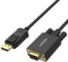 Unitek DisplayPort To VGA Adapter, 1.8m Cable