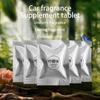 Car Air Freshener Replacement Tablet Flavor Supplement Solid Fragrance Scent Pads Perfume Refill for Air Vent Diffuser Purifier