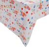 Rectangle Tablecloth Happy Birthday Star Print Disposable Table Cloth Kids Birthday Party Baby Shower Wedding Home Decor 137 X 274cm