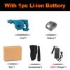2 In 1 For 18V Battery 1500W 19000R/Min 288VF Cordless Air Blower Suction & Blowing Cleaner Electric Leaf Dust Collector