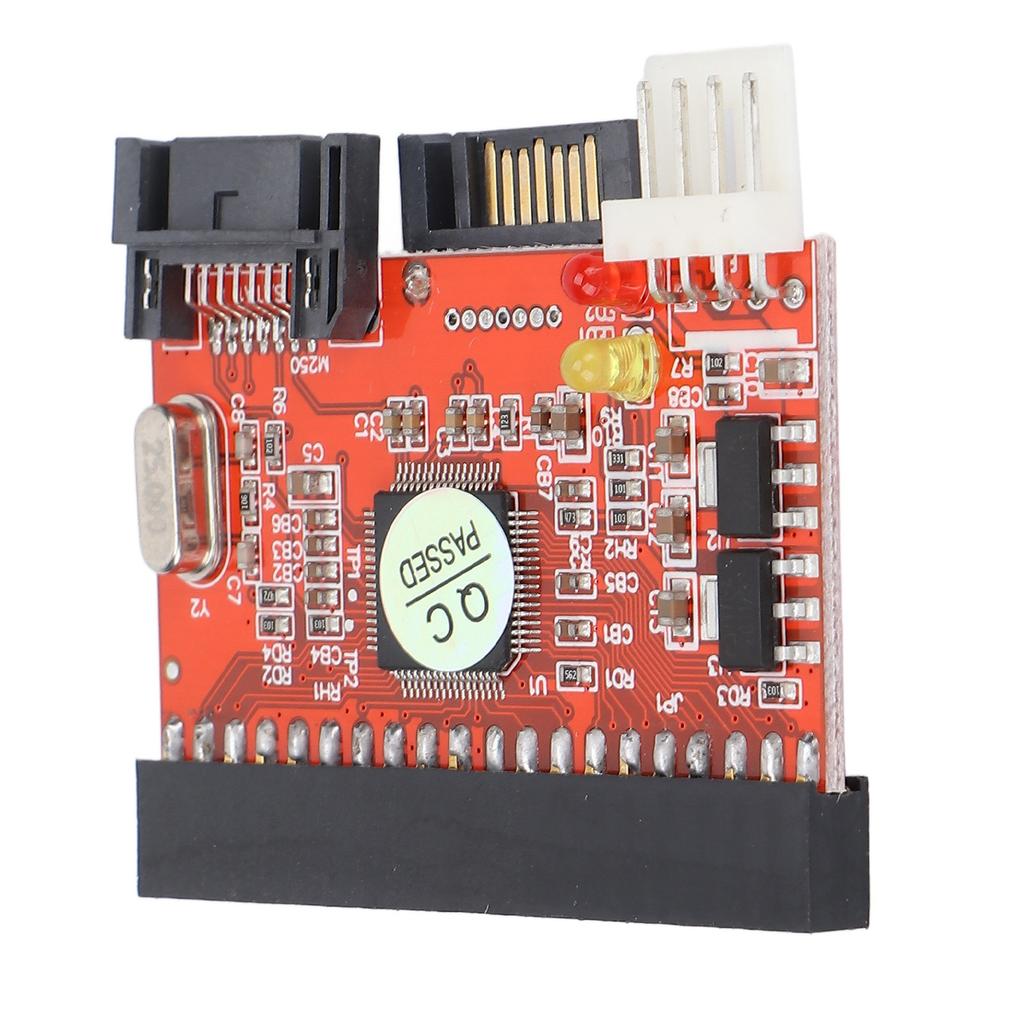 Adapter Card IDE To SATA Two Way 1.5Gbps Durable Hard Disk Conversion Card for Desktop Computer
