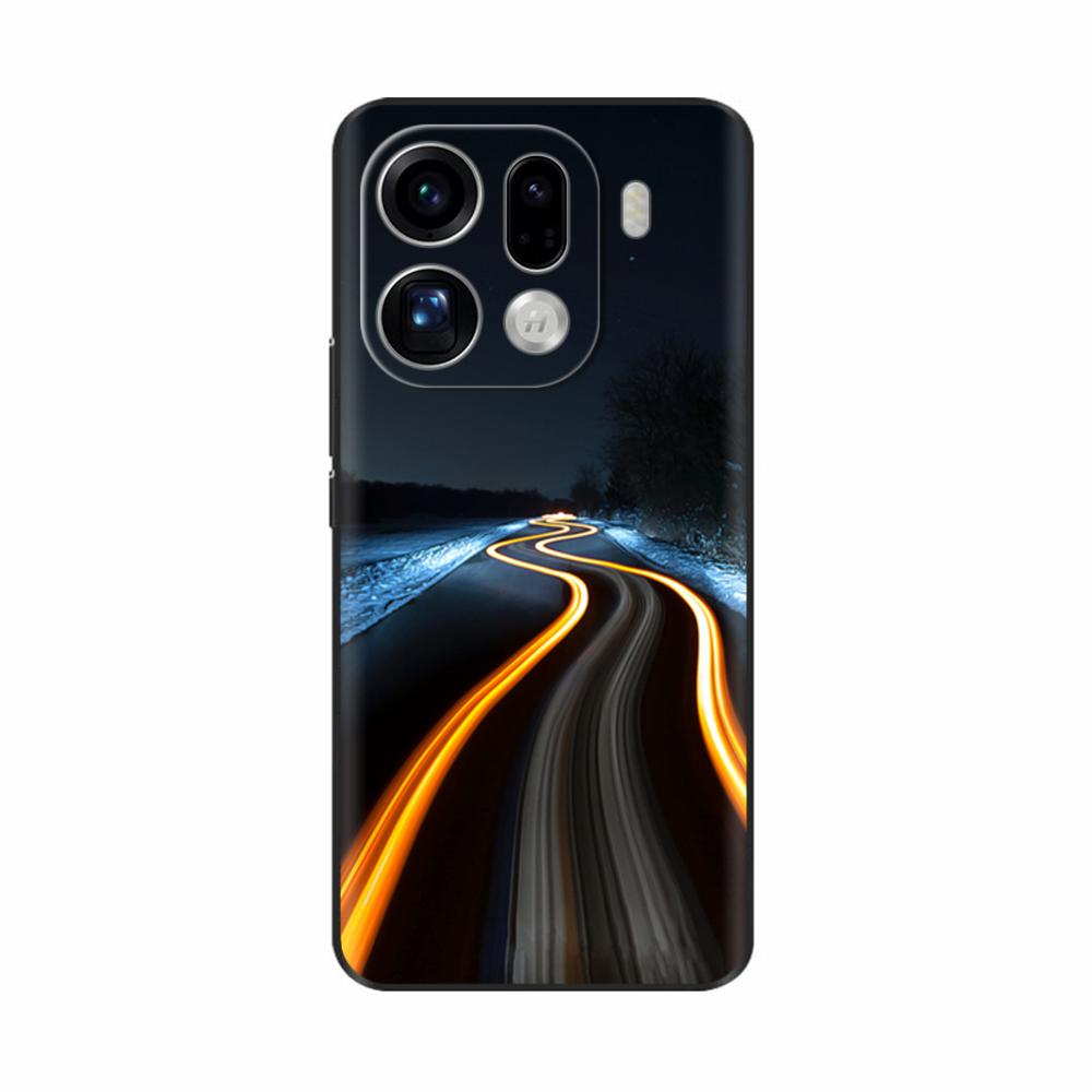 For OPPO Find X9 Find X9 Pro 5G Shockproof Case Soft TPU Silicone Phone Cover FindX9 Pro Funda Bumper Cartoon Painted Back Cover
