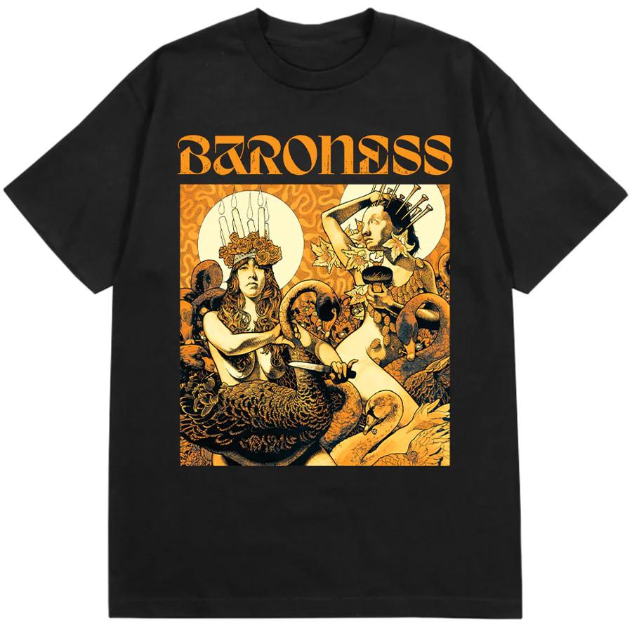 Baroness band artwork black T-shirt UNISEX All sizes S to 45Xl XA753 M