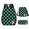 New Cartoon Super Moon Blade Three Piece Backpack Set for Primary and Secondary School Students