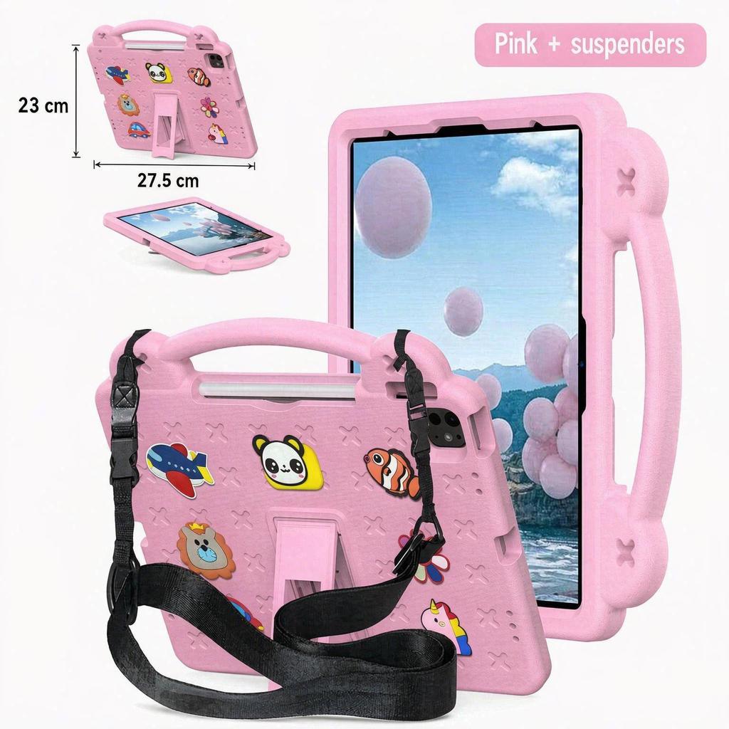 Case For IPad 7th 8th 9th 10th 11th Gen Pro 11 13 Air 11 13 Air5 4 3 Mini 7 6 Cartoon Kids Shockproof EVA Tablet Cover