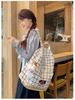 New Cute Cartoon Printed Student Backpack: Lightweight, Durable, Large Capacity Shoulder Bag for Casual Travel & School
