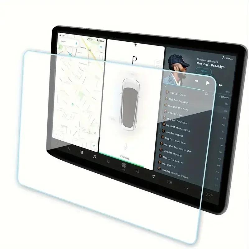 

Защитная пленка для 15-дюймового центрального сенсорного экрана Tesla Model 3/Y - 9H Антибликовое закаленное стекло Аксессуар