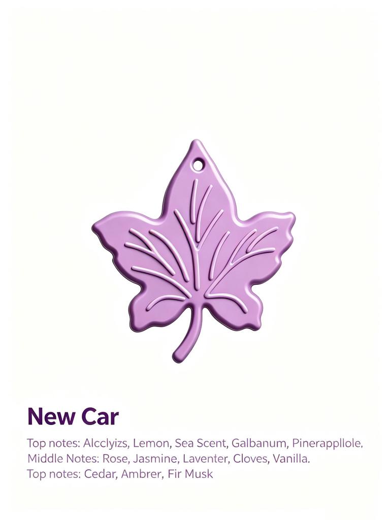 Maple Leaf Car Air Freshener EVA Hanging Vent Clip Car Fragrance