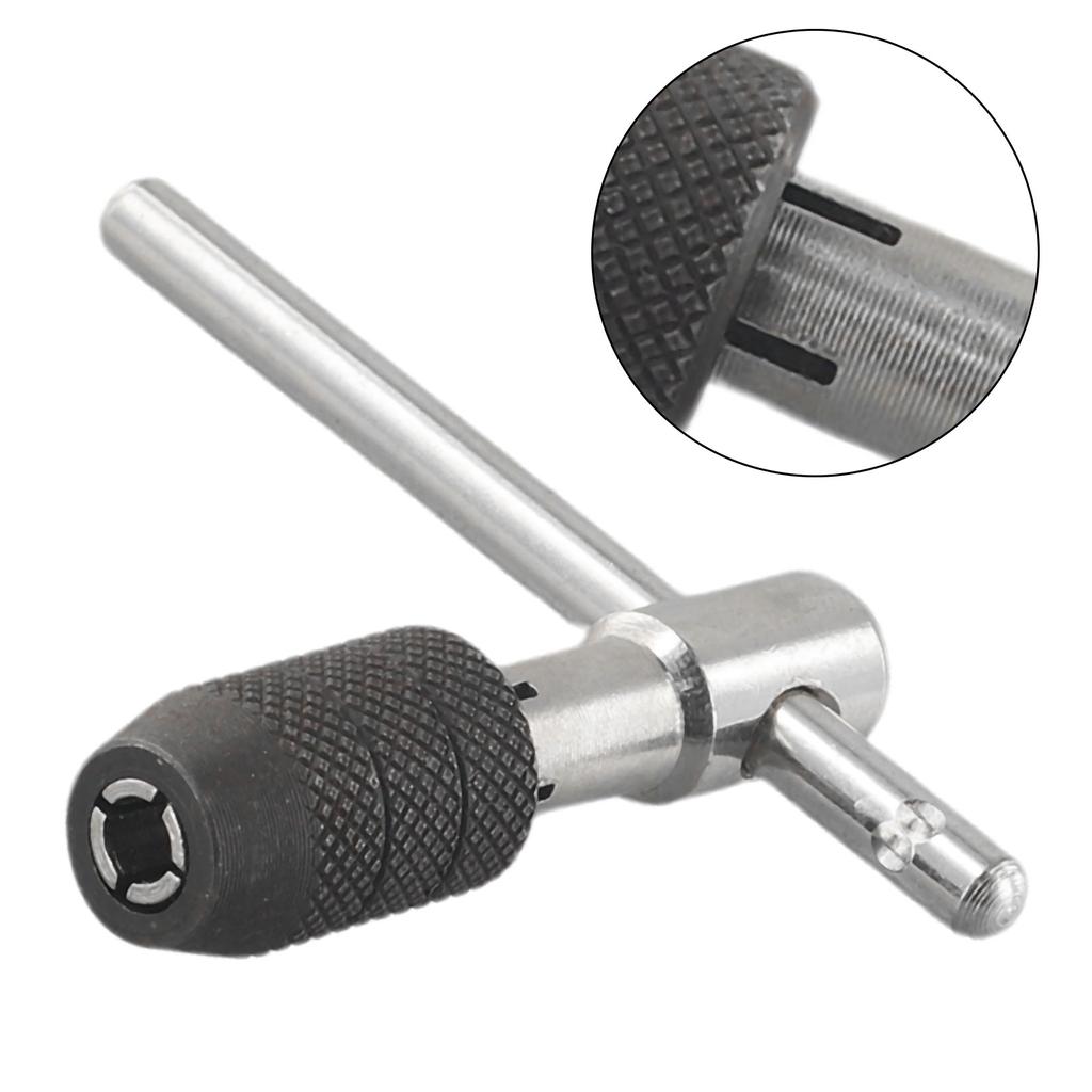 Adjustable T Type Tap Wrench Hand Thread Tap Holder  For M3-M6 M5-M8 M6-M12 Mechanical Workshop Tools Hand Tool