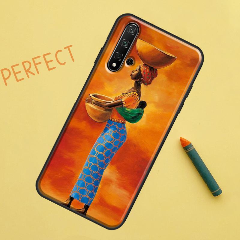 South Africa Woman For Huawei Nova Y91 Y70 Y72 Y73 Y60 Y90 Y61 8i 7i 11i 12i 12s 9 10 SE P20 P30 P40 Lite Case