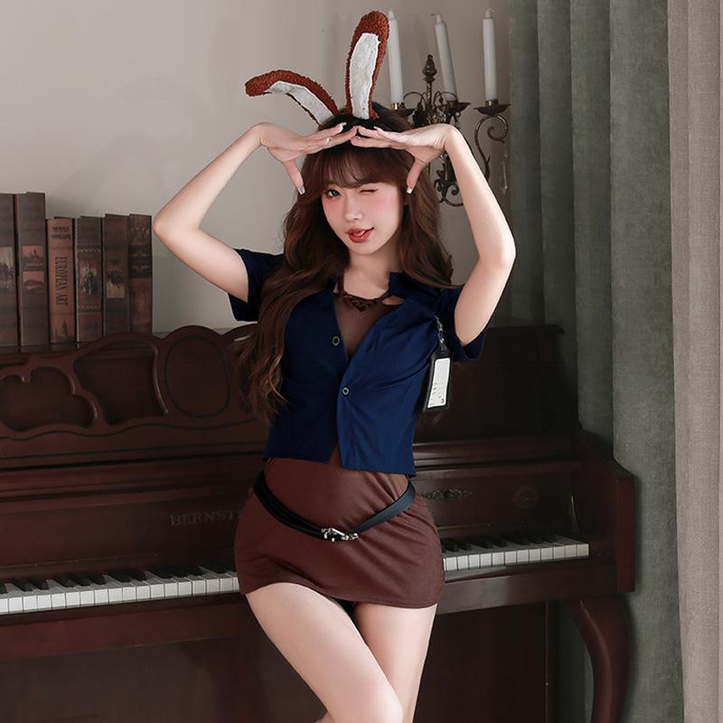 Sexy Lingerie Cute Sweet Bunny Uniform Sexy Hot Pure Lust Secretary Costume Cosplay Bunny