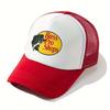 Fashion Fish Trucker Caps for Men Funny Fishing Print Baseball Cap Unisex Cool Summer Mesh Net Hat