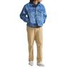 Vans Denim Jackets Men's Blue Lapel Moderate VN000P7DCDX