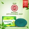 Sunny Herbals Neem & Tulsi Soap 75 gm Pack of 6 | Deep Cleansing, Oil Control, Gentle Herbal Skincare