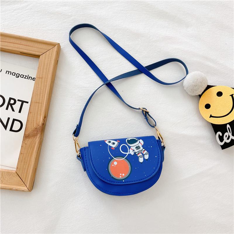Bolsa Transversal Adorável para Crianças com Design de Coelho de Desenho Animado Fofo em Material PU Macio
