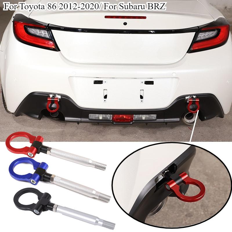 For Subaru BRZ For Toyota 86 2012-2020 Car Tow Hook Vehicle Towing Hook Car Auto Front Rear Trailer Towing Bar Black /Red/Bule