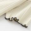 1-12Y Girl's Shirts Korean-style Knitted Lace-Trimmed Short-Sleeve Summer Ruched Tops Trendy Breathable Bow Tie Versatile Tee