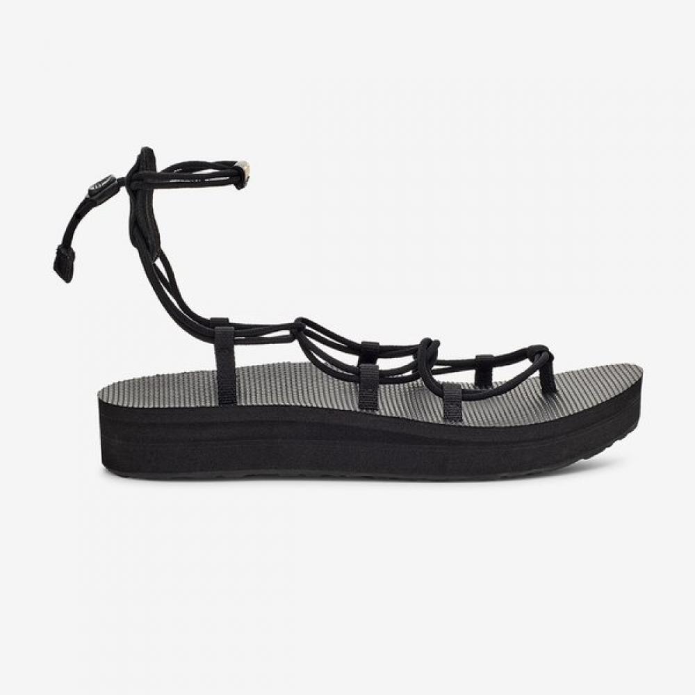 Teva Women S Sandal Midform Infinity Black Stvf2417890 Blk 220