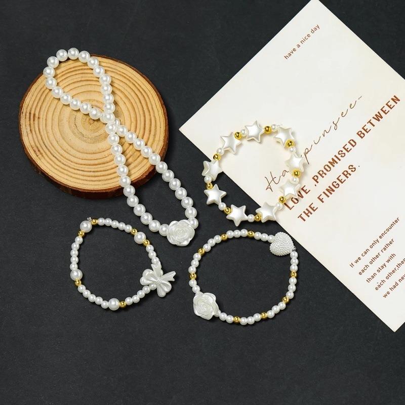 DIY Bracelet Necklace Jewelry Accessories Flower Tray Beads Separable Plastic