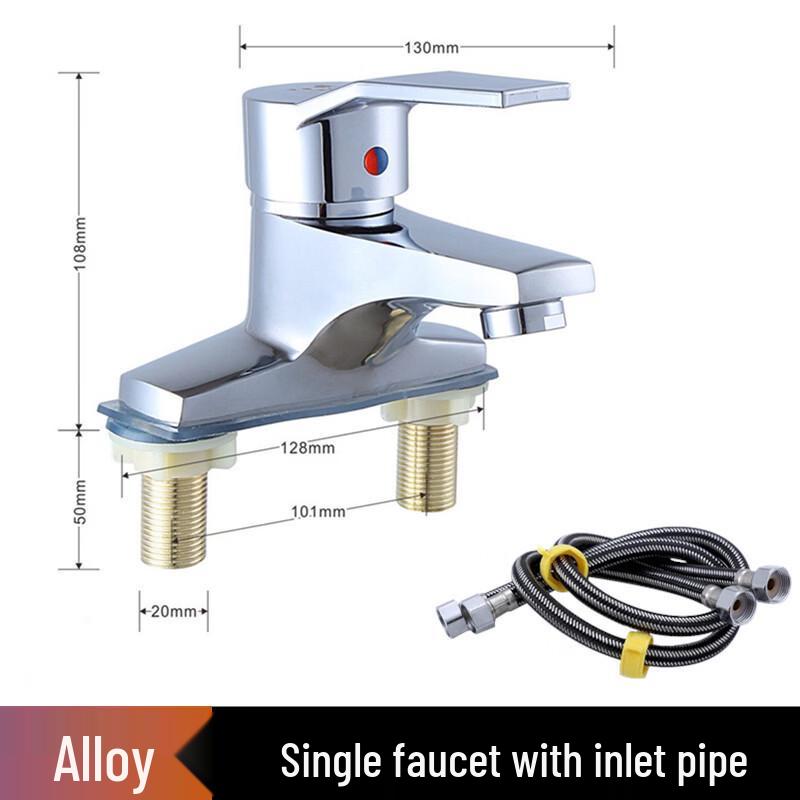 TLXT Double-Hole Basin Mixer Faucet