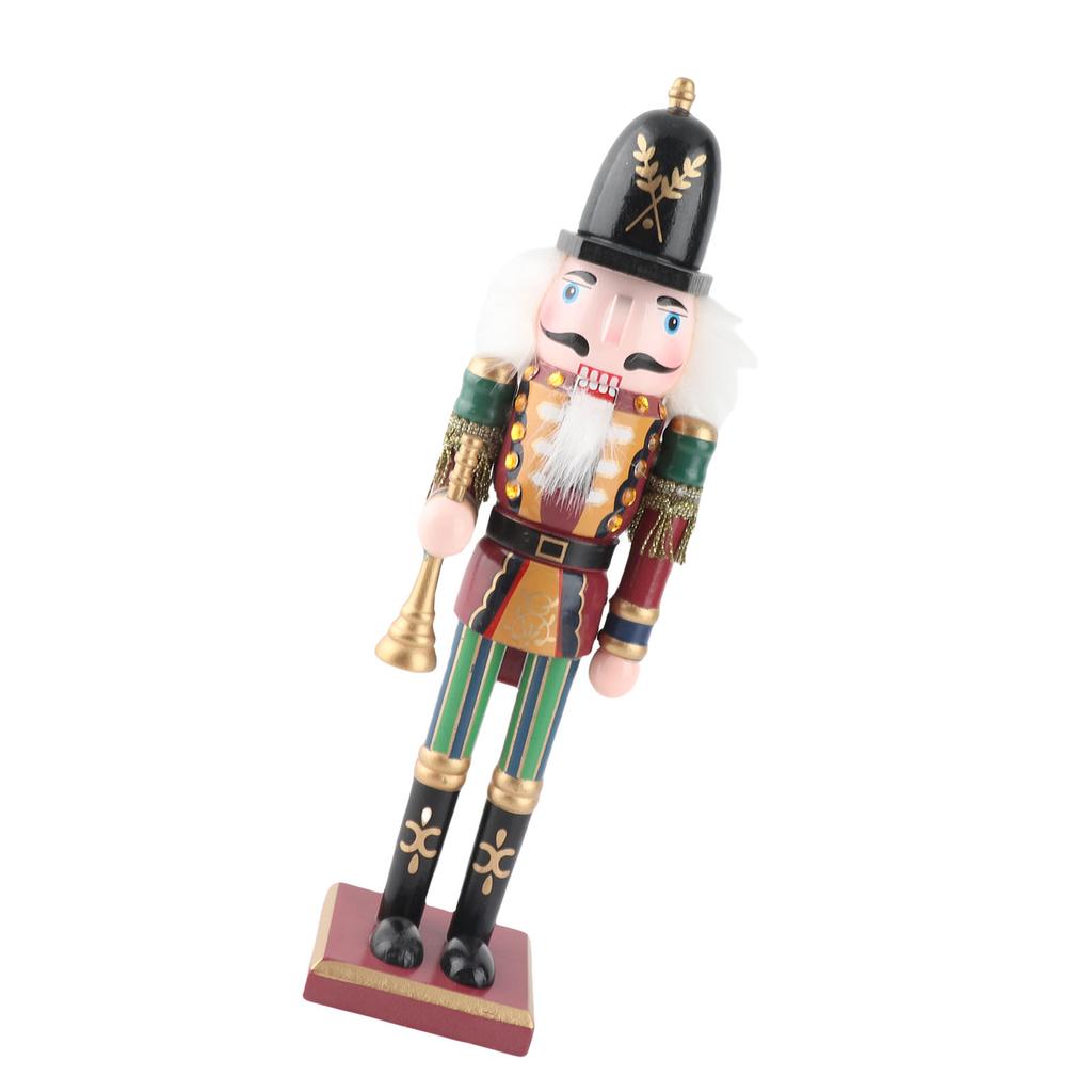 Xmas Wooden Nutcracker Figures 12 Inch Nutcracker Ornament Xmas Decorations Gift