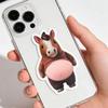 Cute 3D Horse Stickers, Self Adhesive Decals, Laptop Decorative Sticker, Soft 3D Belly Sticker for Diaries Craft Supplies Deocr