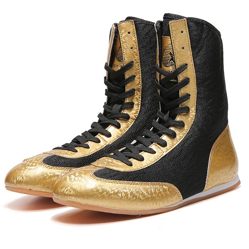 

Мужская боксерская обувь Удобные боксерские кроссовки Женская профессиональная борцовская нескользящая тренировочная обувь Боевая борцовская обувь 38