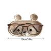 Crochet Glasses Holder – Eyeglass Holder For Desk & Nightstand – Cute Eyeglass Case & Organizer