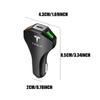 Whalq7 Car Charger Cigarette Lighter PD Fast Charging USB Type C Phone Charger For Tesla Model 3 Model Y Model S X Cybertruck Roadster
