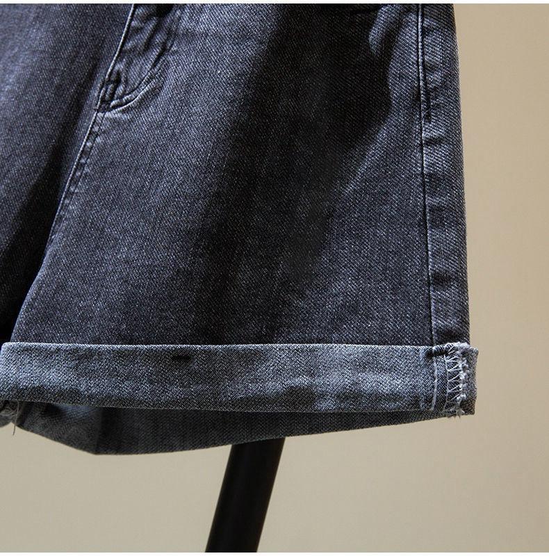 Móda Univerzální Modrá Dámské Džíny Široké Džíny Tenké Džínové šortky s vysokým pasem Kalhoty Volné Ležérní šortky