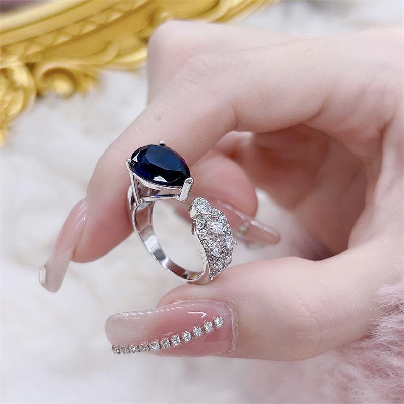 Elegant Adjustable Japanese-Korean Ring: Luxury Minimalist Style for Women, Perfect Best Friend Gift Adjustable Open