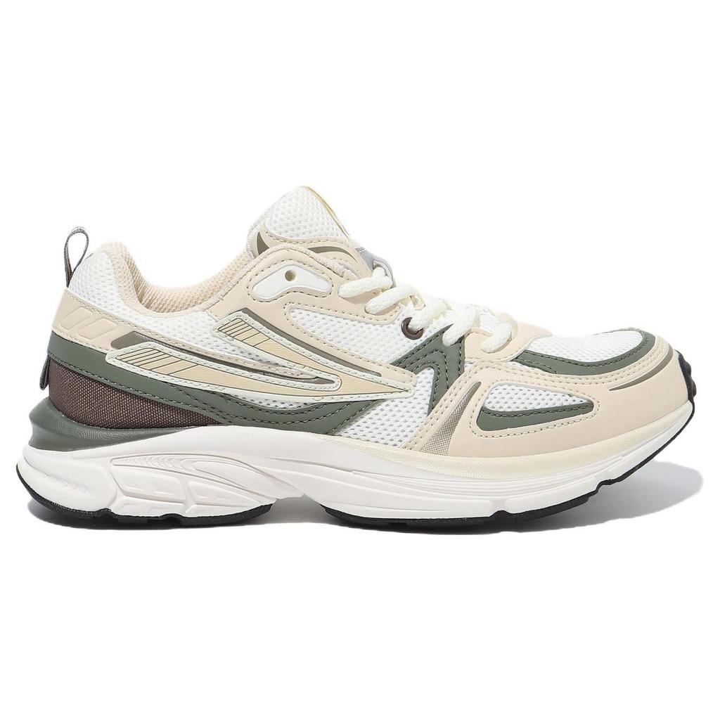 Fila Fronto Comfortable Wear Resistant And Lightweight Low Top Sports Casual Shoes Unisex White Green Korean Style 1RM02570F_920