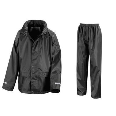 Core Childrens/Kids Unisex Junior Rain Suit Jacket And Trousers Set