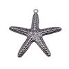 Starfish Charms Multi Color Metal Pendants For Beach Themed DIY Jewelry Accessories