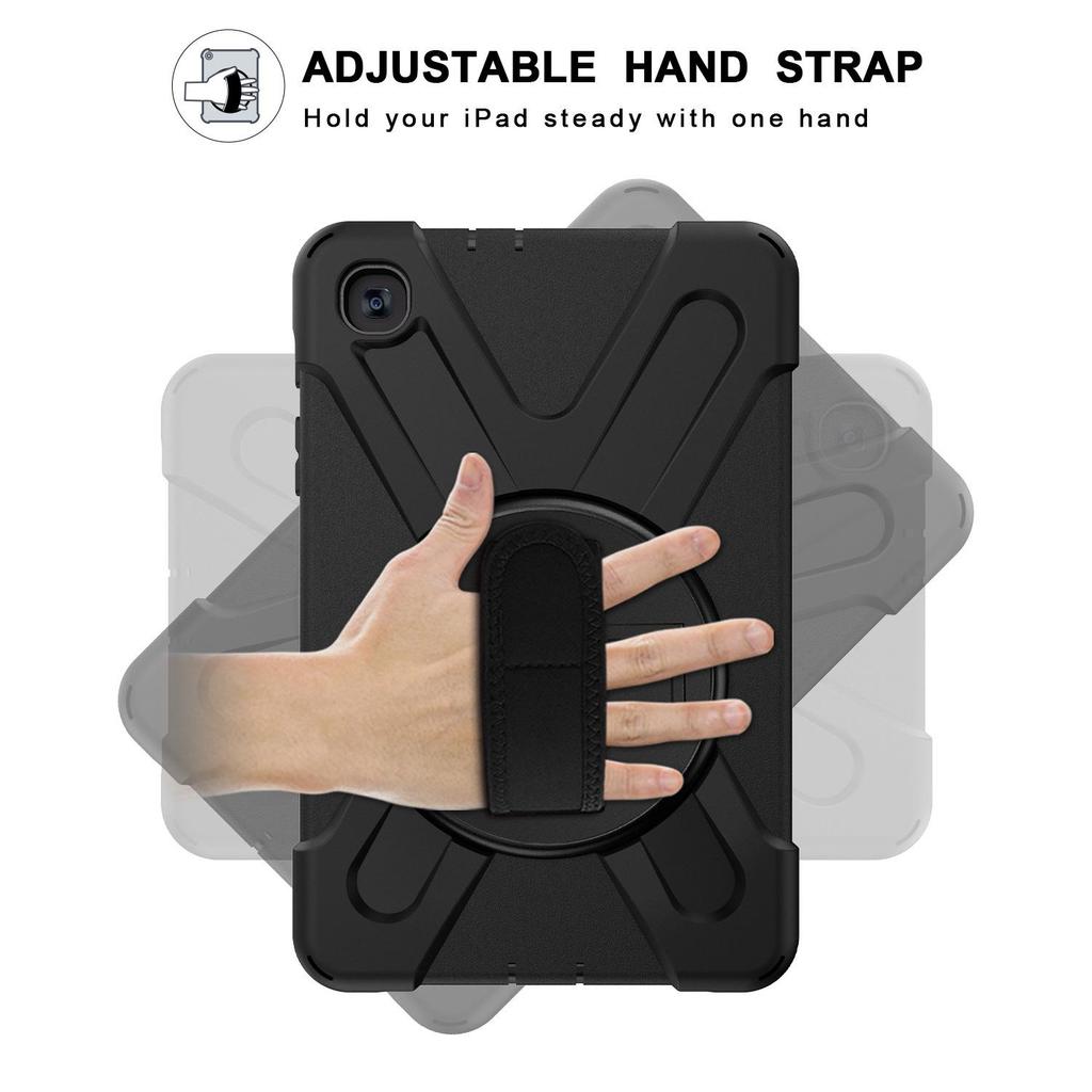 8,4" T307 Anti-Drop-Tablet-Schutzhülle mit drehbarer Halterung – handliches, verbiegungssicheres Design