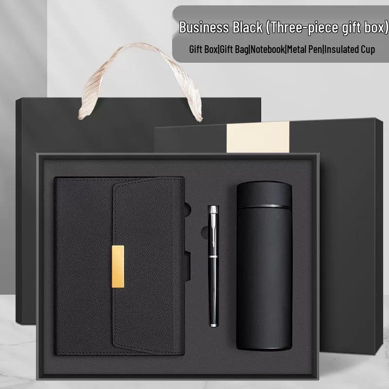 Customizable A5 Notebook Gift Set with Logo Printing - Corporate Business Souvenir