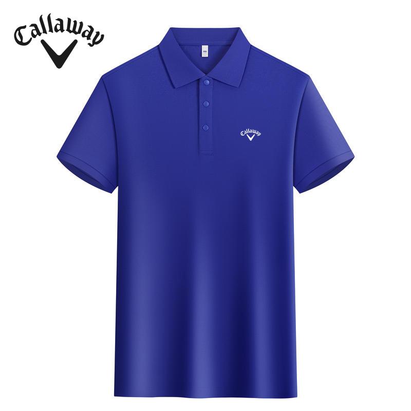 

FN600 Callaway 2026 Summer Women s Embroidered High Quality Cotton Polo Collar Shirt XS
